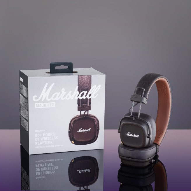 Marshall Headphones Major IV Box Purple Maikel Thijssen Photography